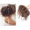 Updos Hair Bun Extension de Cheveux Naturels Chignon Extension Postiche ébouriffé Désordonné Chouchous Queue de Cheval Ponyta