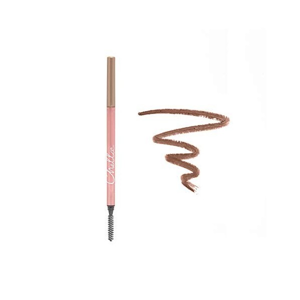 Chella Eyebrow Pencil, Beautiful Blonde - Vegan, Gluten Free, Cruelty Free, Paraben Free, Long Wearing, Smooth Consistency