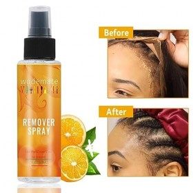 Laçage perruque colle pour perruques de lacet avant 15ml adhésif invisible et bande extension Remover 118ml et cire à cheveux