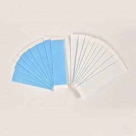 biyan 72 Pièces Séries/Lot Fort Perruque Double Face Adhésif Extension Cheveux Bandes Bandes étanche pour Toupet/Dentelle Per