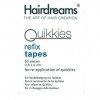 Hairdreams Lot de 60 bandes adhésives pour quikkies