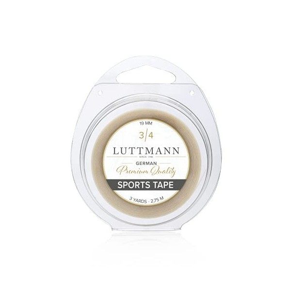 LUTTMANN® Sports Tape Ruban adhésif pour perruques et cheveux 19 mm x 2,75 m