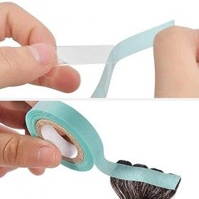 yufana 2 rouleaux Onglets de Ruban dExtension Cheveux,Forte Adhérence Perruque Ruban Adhésif Ruban dExtension Cheveux Perru