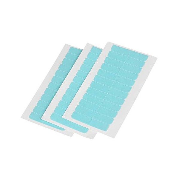 EBANKU 120 pcs Ruban dExtension de Cheveux,Bande dExtension de Cheveux Ruban Adhésif Double Face Adhésive pour le Remplacem