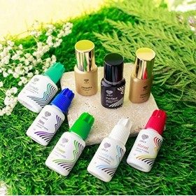 LOVELY colle pour cils DREAM 5ml, couleur, noir/gris foncé colle rapide, temps de séchage : 1 seconde, 7 semaines dadhéren