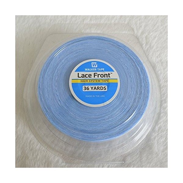 AIRAO"Lace Front" Adhésif Ruban Adhésif WalkerTape pour Toupee Perruque Perruque Extensions de Cheveux 1pc 36 Yards Longueur