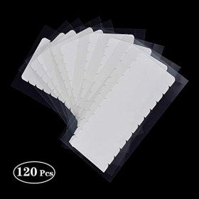 Zaleonline 120 pièces Ruban Dextension Pour Cheveux, Tapes Extensions De Cheveux Bandes Double Face, Bande Adhésif Extension