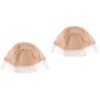 FOMIYES 2Pcs Bonnet De Perruque Chapeaux De Dames Chapeau De Femme Bandeau pour Femme Bonnets De Bas en Nylon Casquette De Ca