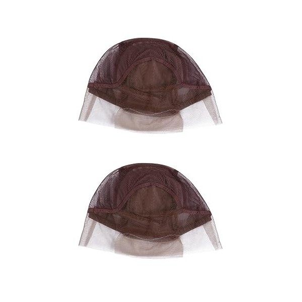 FOMIYES 2Pcs Bonnet De Perruque Chapeaux De Dames Chapeau De Femme Bandeau pour Femme Bonnets De Bas en Nylon Casquette De Ca