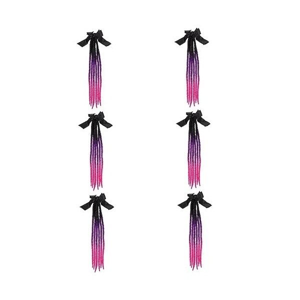 FAVOMOTO 5 Pcs Queue De Cheval Tressé Perruques Cheveux Décor Casque Ornement Casque Cheveux Casque Tresse Cheveux Casque Tre