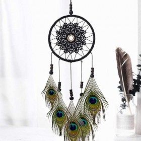LUCEO Grands Yeux Plumes de Paon 25-30 CM/10-12 Pouces Bijoux à bricoler soi-même Accessoires Mariage Maison Plume décoration