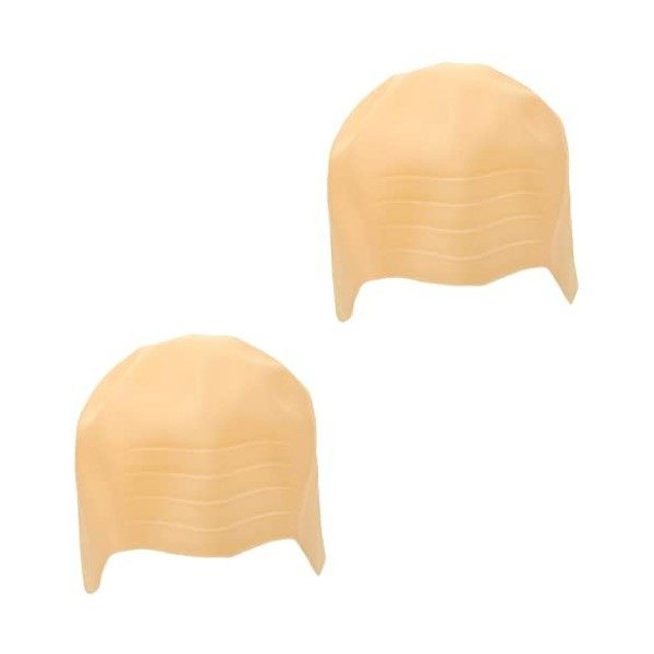 minkissy Couvre-Chef 3 Pièces Accessoires De Robe Perruques De Costume Accessoires De Bal Bonnet Chauve Bonnet De Perruque Ma