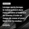 L’Oréal Professionnel, Huile Concentrée Anti-Métal, Cheveux Abîmés & Cassants, Colorés ou Naturels, Sans-Rinçage, Protège de 