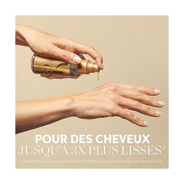 Wella Professionals Oil Reflections Huile Lissante Sublimatrice de brillance pour tous types de cheveux 100ml