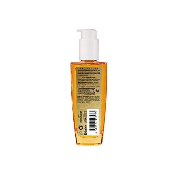 LOréal Paris Elsève Huile Extraordinaire Coco Soin sans Rinçage Nutrition Haute Légèreté Cheveux Normaux à Secs 100 ml