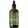 Sunny Isle - Huile pour cheveux et racines fortes au romarin et à la menthe, infusée de biotine et dhuile de ricin noire jam