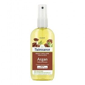Natessance - Huile De Beauté Capillaire - Argan - Flacon de 160 ml