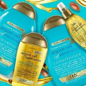 Ogx Huile dargan du Maroc pénétrante, pour tous types de cheveux, 100 ml