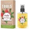 HUILE DE RICIN| 100% Pure, Naturelle & Pressée à Froid | Cils, Sourcils, Corps, Cheveux, Barbe, Ongles | Castor Oil, sans hex