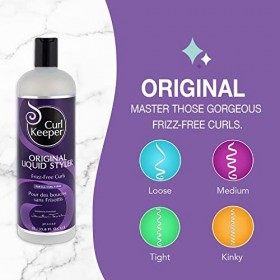 Curl Keeper Original Liquid Styler Frizz-Free Curls For Unisex 33.8 oz Oil