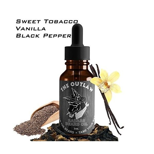 Badass Beard Care Huile Barbe pour les hommes 1oz