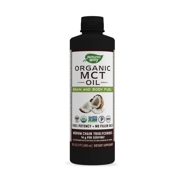 Natures Way 100% Oil from Coconut, 16 Ounce