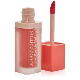 Bourjois Rouge Edition Souffle Velvet Lipstick - 04 Ravie En Rose 7.7ml,