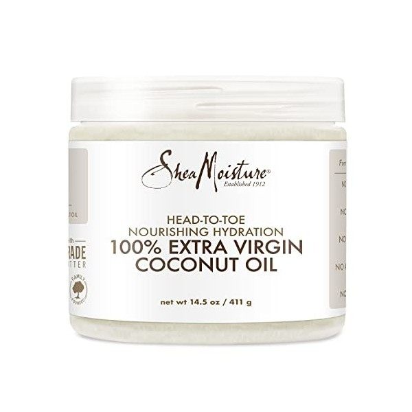 SHEA MOISTURE U-SC-4783 100% Extra Virgin Coconut Oil Head-To-Toe Nourishing Hydration