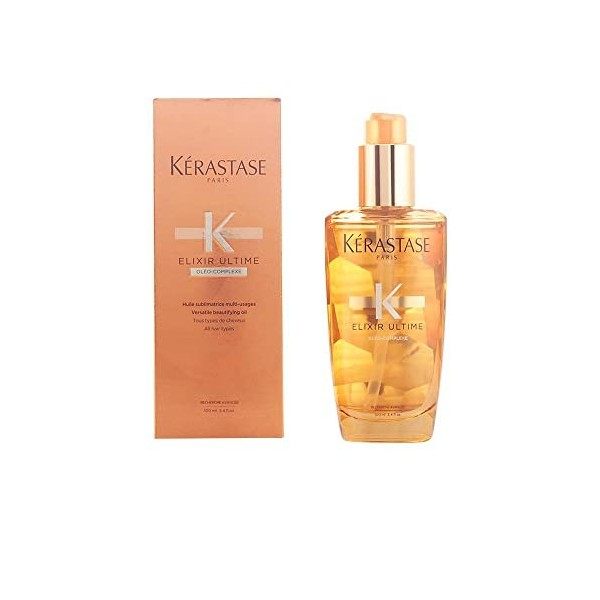 Kerastase - Gamme Elixir Ultime - Soin Huile Originale de sublimation multi-usages aux quatre huiles précieuses - 100ml