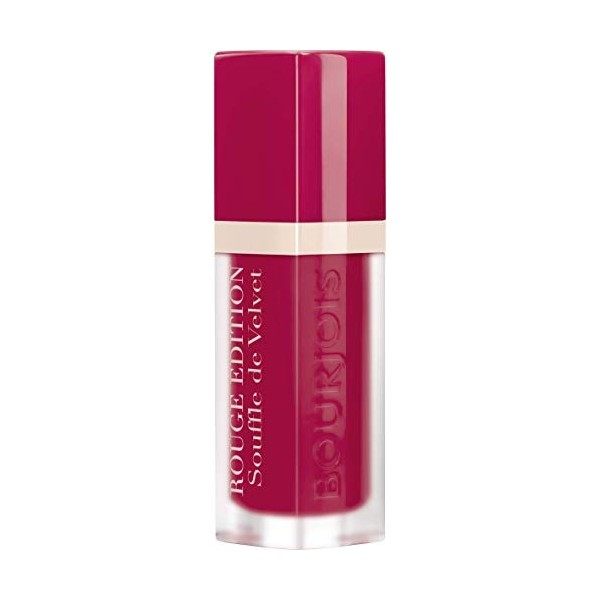 Bourjois Rouge Edition Souffle de Velvet Liquid lipstick 7 Plum Plum Pidou Purples, 7.7ml