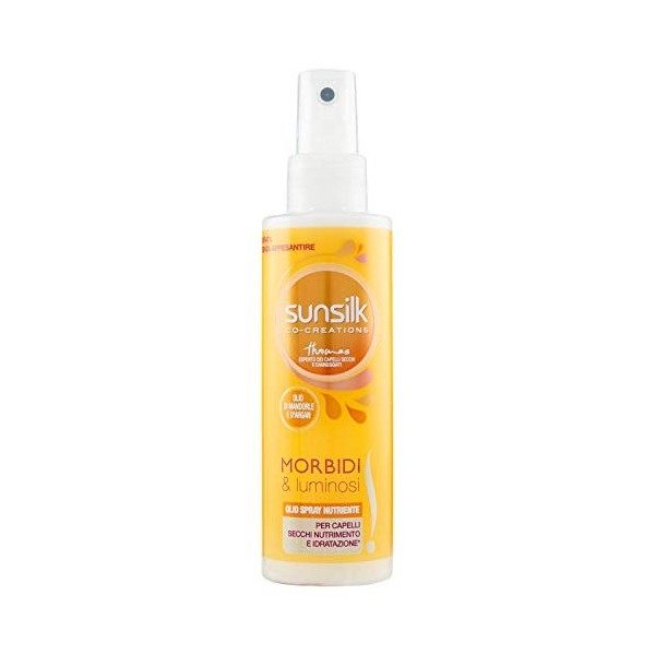 Sunsilk – co-creations, Spray Huile nourrissante pour cheveux doux et lumineux, 150 ml