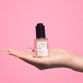 The Cure Oil, Huile pour cheveux Secs et Abîmés avec 11 huiles capillaires telles que lastaxanthine, lhuile de noix de coco