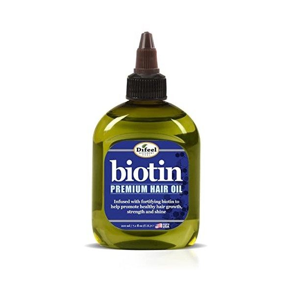 Difeel Huile capillaire Premium à la biotine 230 ml