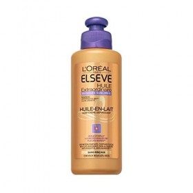 L’Oréal Paris Elseve Huile Extraordinaire Boucles Sublimes Huile-en-Lait Cheveux et Bouclés Secs 200ml lot de 3 