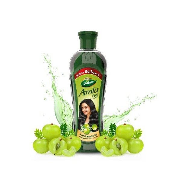 by United Arab Emirates DABUR AMLA HAIR OIL NATURAL CARE FOR HEALTHY, LONG & BEAUTIFUL HAIR 200ML
