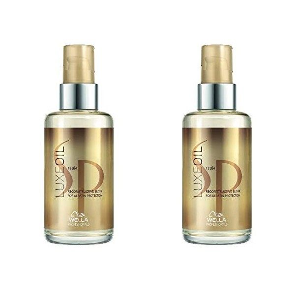 Wella SP Lot de 2 flacons délixir à lhuile dargan Luxe Oil 2 x 100 ml