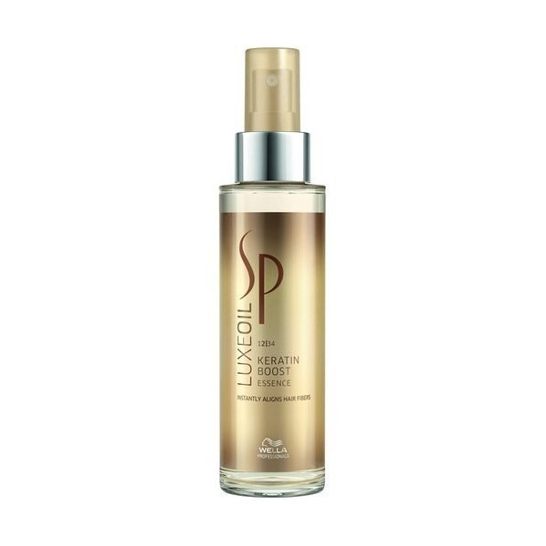 WELLA SP System Professional Luxeoil Huile capillaire à la kératine Boost Essence Transparent 100 ml