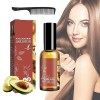 Avocado Peppermint Hair Growth Oil - 50ml Avocado and Peppermint Oil, Avocado and Peppermint Hair Food Oil, Pure Avocado Oil 