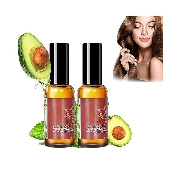 2023 New Avocado Peppermint Hair Growth Oil,Avocado Peppermint Hair Growth Oil,Organic Peppermint Essential Oil,For Dry,Frizz