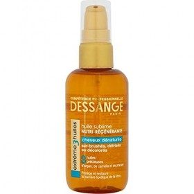 Dessange Paris Compétences Professionnelles Huile Sublime Nutri-Régénérante 100ml lot de 2 