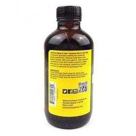 Jamaican Mango & Lime Huile de ricin noire jamaïcaine Arbre à thé 118ml - Huile à absorption rapide. Aide à restaurer brillan