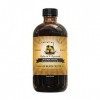 Sunny Isle - Huile de ricin noire jamaïcaine originale, huile de ricin 100 % pure pour les cheveux, les cils et les sourcils 