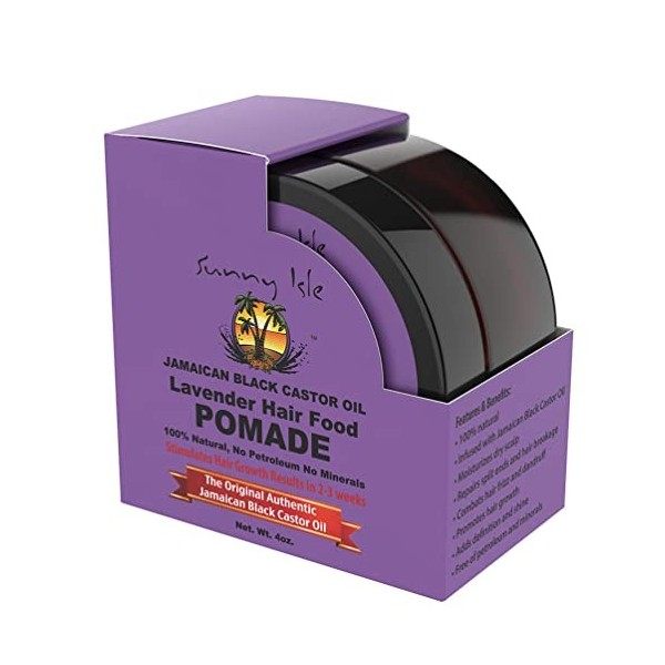 Hair Pomade met Castor olie wonder olie - 118 ml