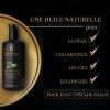 Huile de Ricin Bio 200ml - Huile Cheveux Stimule la Pousse Cheveux des Cils et de la Barbe - Soins pour le Visage et le Corps