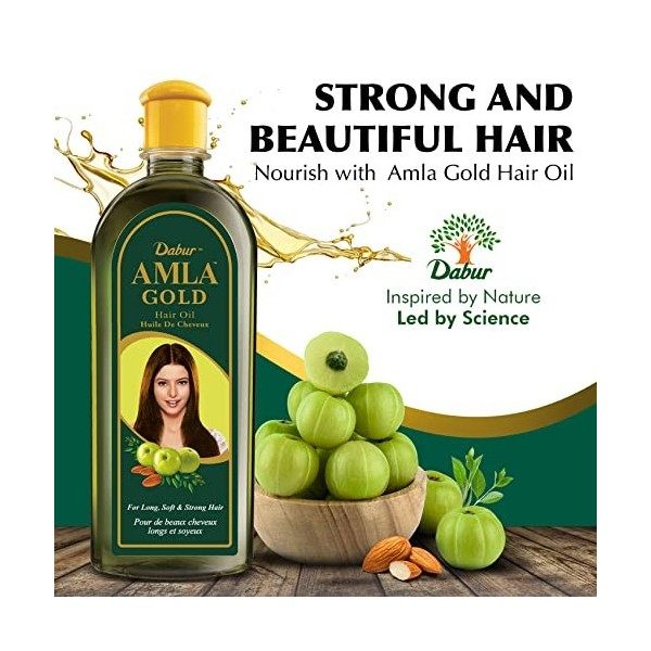 Dabur Amla Hair Oil Huile capillaire pour les cheveux 100ml