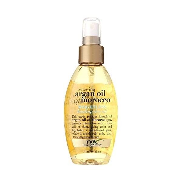 Organix: Renewing Moroccan Argan Oil, Weightless Healing Dry Oil, 4 oz by Organix English Manual 