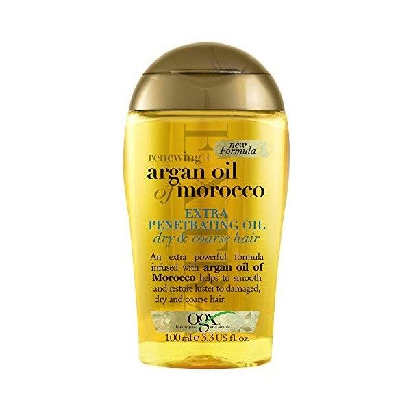 OGX Huile extra-pénétrante à lhuile dargan - Le flacon de 100ml