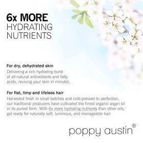 Huile dargan pour cheveux et peau - Vegan, sans cruauté, biologique - 100% pure, faite à la main et pressée à froid - Idéal 