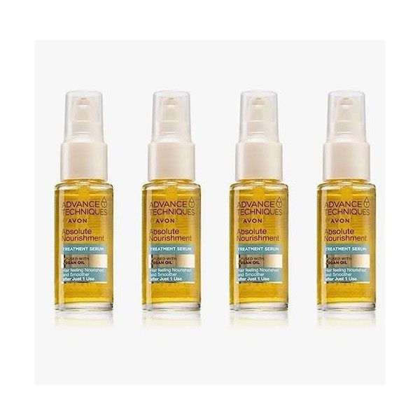 Avon Advance Techniques 360 Nourishment Lot de 4 sérums nourrissants à lhuile dargan marocaine