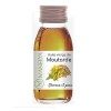 Huile Biologique de Moutarde 60 ML - 100% pure et naturelle - Soin des cheveux, favorise la pousse - Flacon en verre